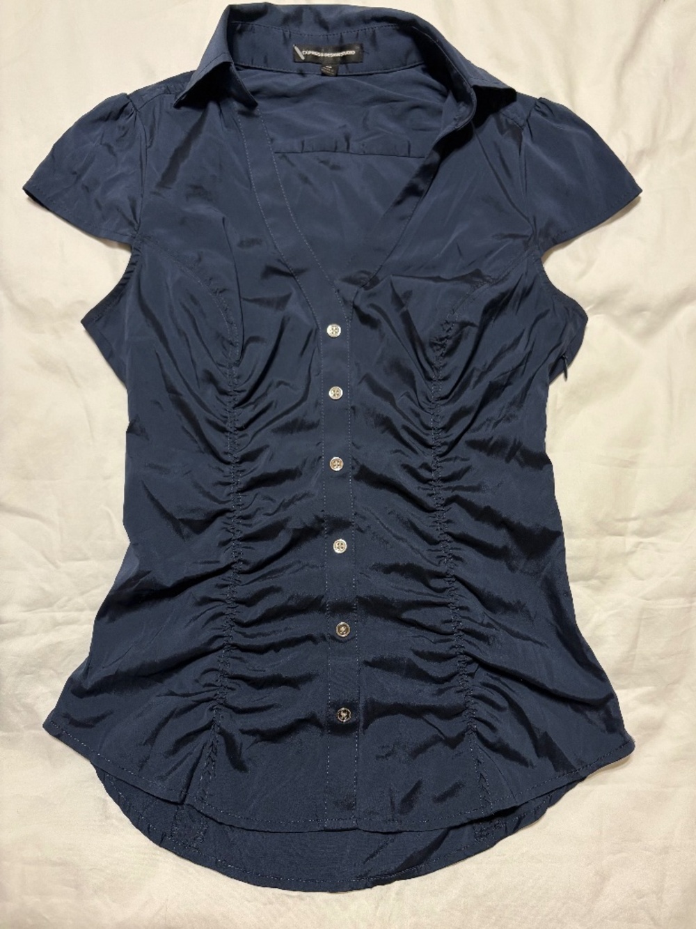 Deadstock Vintage 2001 Express Design Studio Y2K Parachute Top XS